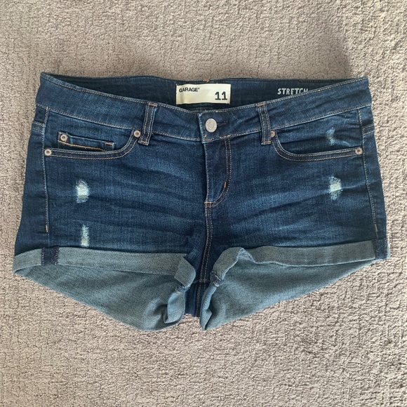 Garage Denim Shorts - Picture 1 of 4
